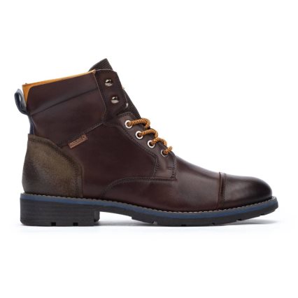 Men's Pikolinos YORK Ankle Boots Brown | NZ DQ72391